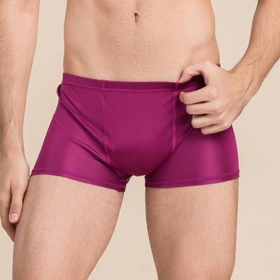 China Antibacterial sexy purple underwear modal purple men's sexy underwear for sale