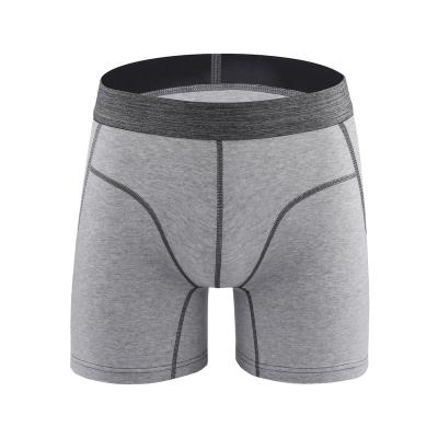 China Sports Style Breathable European American Men's Pure Cotton Straightened And Enlarged Candid Underwear for sale