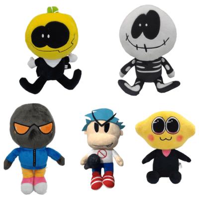 China Decoration Friday Night Hot Sale Pumpkin Man And Skull Man Plush Toy for sale