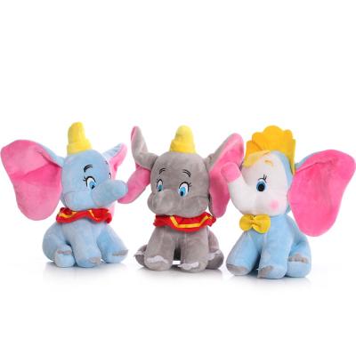 China Decoration Wholesale 20cm Animal Elephant Plush Toys none  Stuffed Toy Set for sale