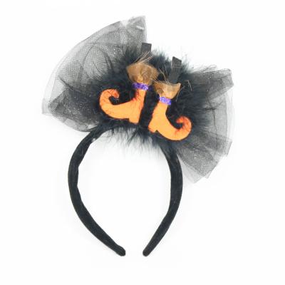 China Witch Trendy Leg Hair Fashion Halloween Accessory Headband For Girls for sale