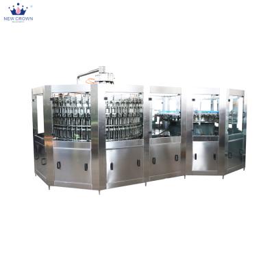 China Beverage Crown Zhangjiagang New City Carbonated Soft Drink Filling Machine for sale