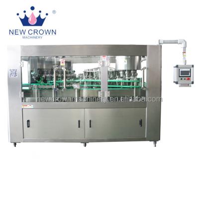 China New Beverage Crown Competitive Price Automatic Plastic Bottle Juice Beverage Filling Machine for sale