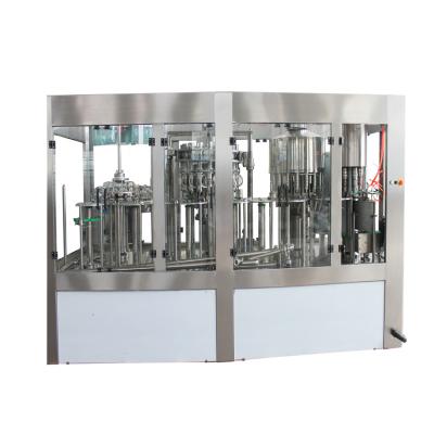 China High Quality Commercial Beverage Juice Machines , Aluminum Can Hot Fruit Juice Can Filling Machine for sale