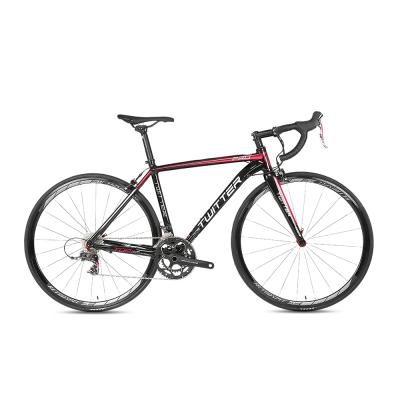 China Carbon fiber Twitter 736 bicicleta aluminio 700c road bike aluminum alloy road bicycle for sale