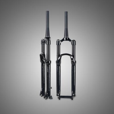 China RS5 mountain bikes tapered air suspension mtb fork 27.5er/29er magnesium alloy mountain bike front fork with quick release lever for sale