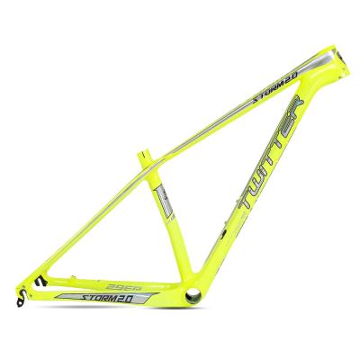 China Lightweight Mountain Bikes Enduro Hardtail Mountain Bike Frame 27.5*17 Carbon Fiber MTB Mountain Cycle Bike Frame for sale