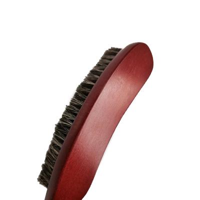 China Sustainable Source Factory Wholesale Wooden Hat Brush With Horse Hair Hat for sale