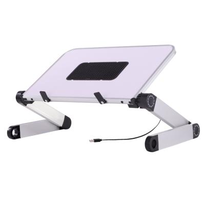 China Adjustable Manufacturing (Height) Aluminum Foldable 17 Inch Notebook Laptop Stand For Bed for sale