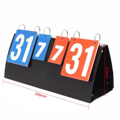 China Various Kinds Of Lightweight And Portable Low Price Manual Draft Football Sports Activities Scoreboard for sale