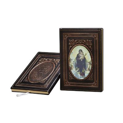 China Hardcover Book Drop Shipping The Virgin Mary Notebook PU A5 Cardboard Cover High Quality Picture for sale