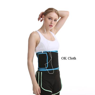 China Fat Burner Slimmer Burner Eco-friendly Abdominal Belt Weight Loss Fitness Belt Trainer for sale