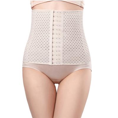 China Breathable Latex Slimming Compression Abdomen Plus Size Underwear Corset Women Body Shapers Waist Trimmers Trainers Belt for sale