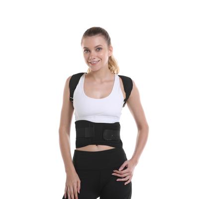 China Hot Selling Breathable Adjustable Comfortable Posture Corrector Unisex Shoulder Back Support Brace for sale