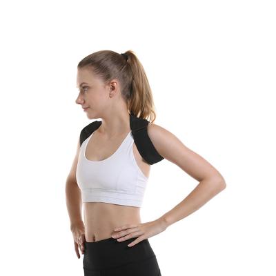 China New Comfortable Adjustable Breathable Perfect Corrector Neoprene Back Posture Back Brace Posture Support for sale