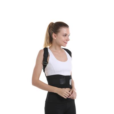 China Comfortable Breathable Adjustable Body Shaper Posture Trainer Back Brace Posture Corrector for sale