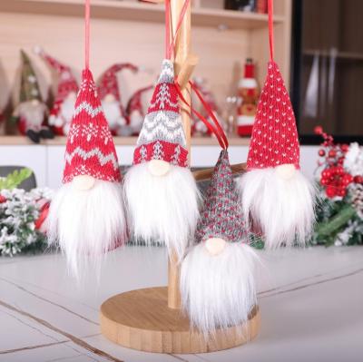 China For Promotion Christmas Decoration Gifts Forest Faceless Doll Pendant Wholesale Christmas Decoration Pendants for sale