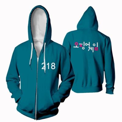 China Korean Sportswear Autumn Sweater New Breathable Zipper Jacket Game Hoodies for sale