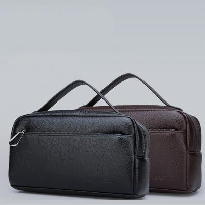 China New high quality men's clutch bag large-capacity business casual dress tide bag multi-pocket men's handbag for sale