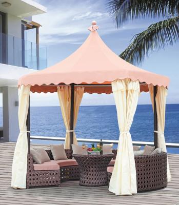 China China outdoor garden tent outdoor round gazebos rattan canopies 1103 for sale