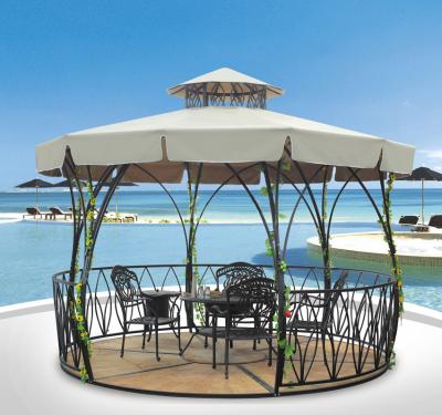 China China outdoor gazebo garden tent metal pavilion flower garden Pavilion 1117 for sale