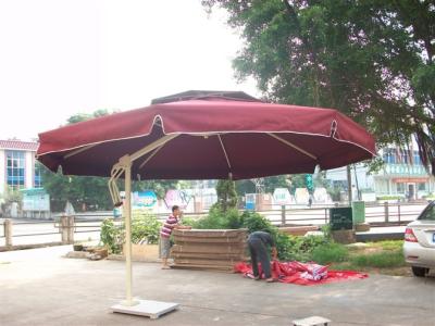 China 3 sun umbrellas advertising umbrellas red for sale