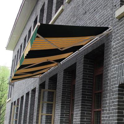 China Popular Window awnings outdoor balcony porch awning Sun Shade Aluminium Frame Canopy carport Retractable Awning B02 for sale