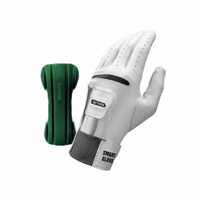 China Men's Latest Fashion Golf Gloves Smart Left And Right Hand Lamb Breathable Correction Fixed Grip Posture Swing Trainer Golf Glove for sale