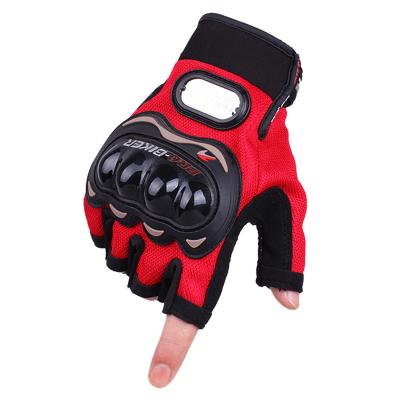 China New Customized Summer Half Finger Motorcycle Half Finger Off-Road Motorcycle Racing Short Finger Anti-Slip Protective Glove for sale