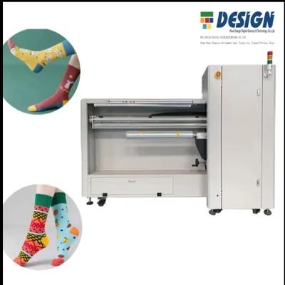 China Cotton Socks Printer Line 360 Degree Socks Cotton Fabric Digital Printing Machine for sale