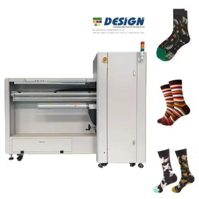 China CMYK naadloze 3D sokkenprinter 1050mm Industrial Direct To Garment Printer Te koop