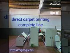 wide format 4m width high speed stable blanket direct printer printing on polyster blankets