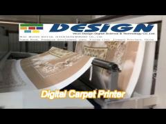 inkjet digital carpet printing machine 280m2/h rug textile inkjet printer