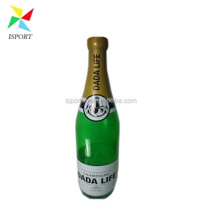 China Giant inflatable event champagne bottle model for promotion /outdoor inflatable champagne wine bottle. for sale