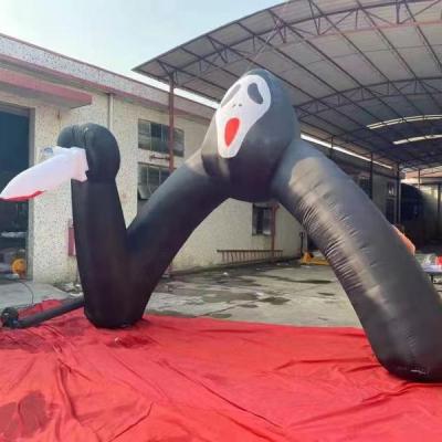 China Adverstizing High Quality Material Inflatable Ghost Halloween Oxford Inflatable Decoration for sale