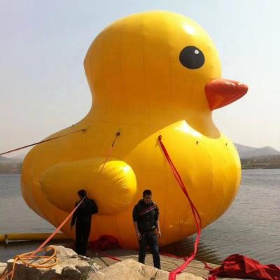 China Yellow Giant Inflatable Water Advertising /Outdoor Duck Event Promotion Inflatable Duck Model /inflatable animal for decoration for sale