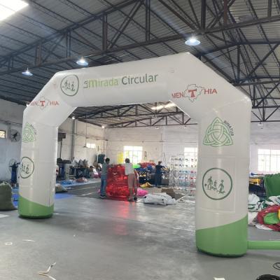 China Custom Advertising Running Events Logo Printing Arch Gate Inflatable Arch Gate From Professional Manufacturer Advertising Advertising for sale