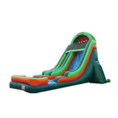 China Factory sale best wholesale and retail discount green giant inflatable slide event for sale