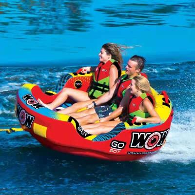 China High Quality Thick Durable Event Water Inflatable Sofa Boat / Inflatable Tow Boat for sale