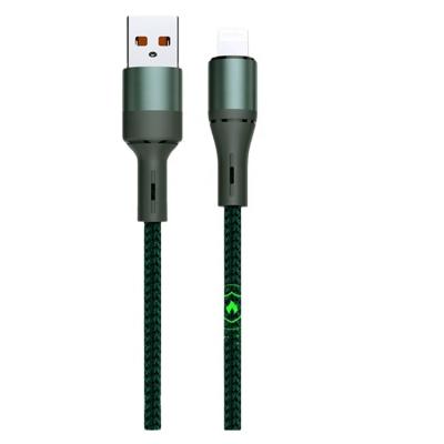 China MP3/MP4 Player Magnetic USB Cable Fast Data Charging Nylon Woven Charging For Lightning USB Mobile Phone Cord for sale