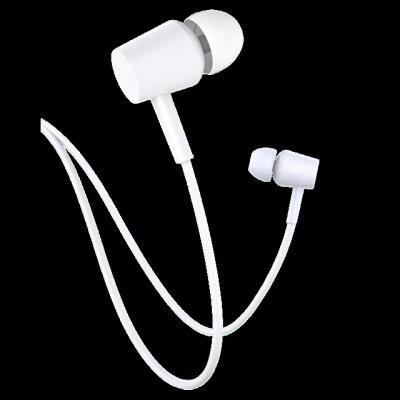 China Stereo Sound 3.5mm Wired Earphone In Ear Headphones White Color With Microphone Earphone For Android for sale