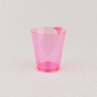 China New Design High Clear Color Matched Shot 2.0oz Whook Glass-Glass 24 Colored Plastic Shot Glass for sale