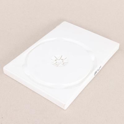 China Carry Storage Case Factory Direct Sale Cd Rack Case Custom White Plastic Dvd Covers for sale