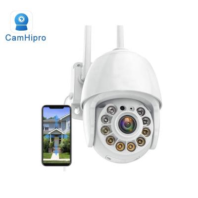 China Human Motion Tracking Factory Direct 1080P WiFi Wireless IP Camera Auto Tracking 360 Degree Video Outdoor View IP66 Camhi Pro Surveillance for sale