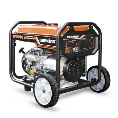 China Professional Manufacturer 9000w Gasoline Generator Portable Emergency Power Electric Generator 25L for sale