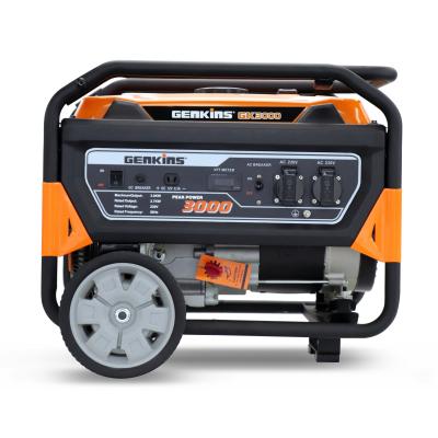 China Factory direct sales patent design 2.5kw Mini Portable Gasoline Generator small size 15L for sale