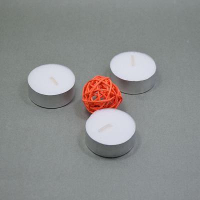 China Parties Unscented Tea Lights 100/Pkg White tealight candles for sale