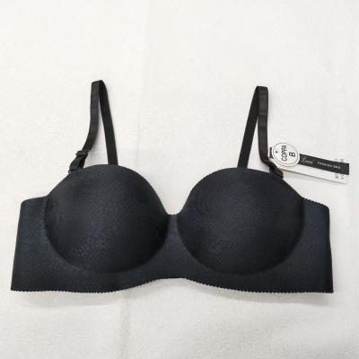 China Factory Wholesale Price One Piece Nylon Straps Cup Breathable Women Bra Women Seamless Bra for sale