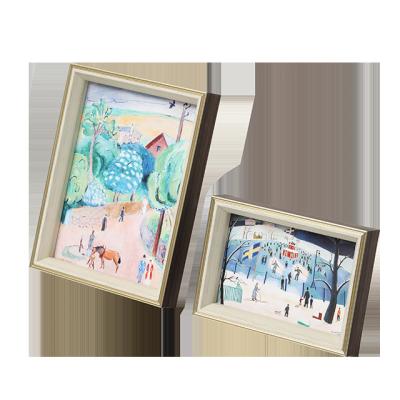 China Factory wholesale high quality environment friendly table top or wall mount size 6X8 8X10 A4 photo frames directly for sale