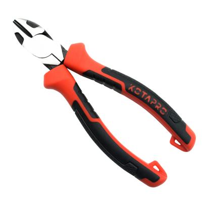 China MULTI FUNCTIONAL 6 Inch Non-Slip TPR Handle Diagonal Cutting Pliers for sale